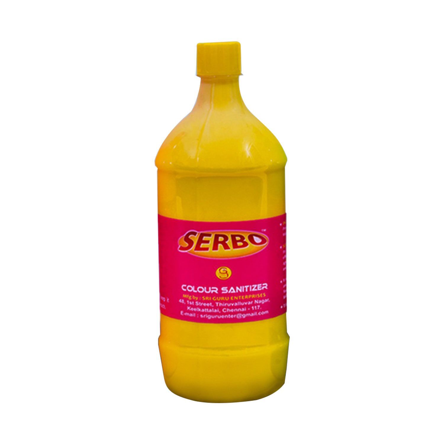 Yellow phenyl disinfectant liquid