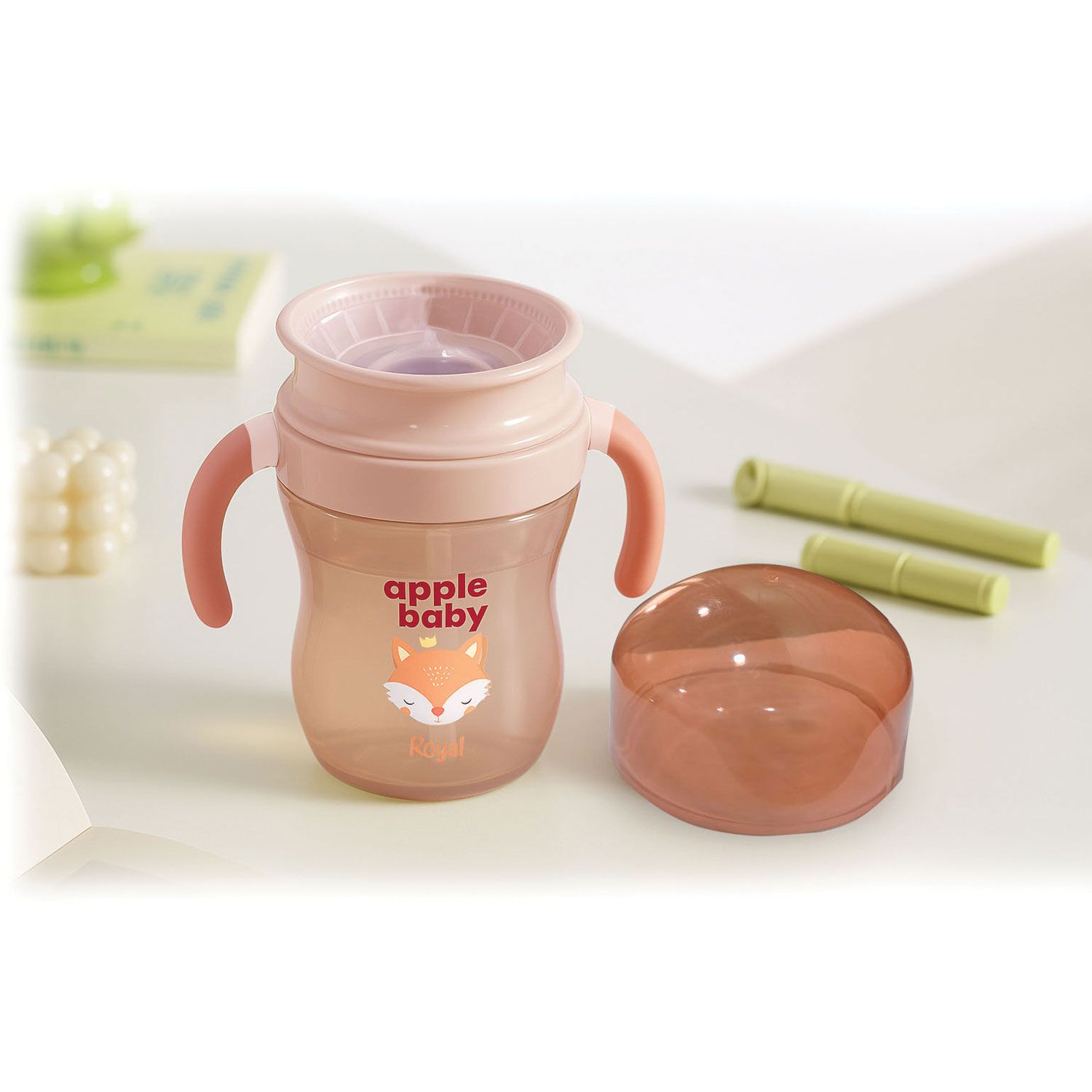 360° Spill-Proof Sipper Cup Pink 4