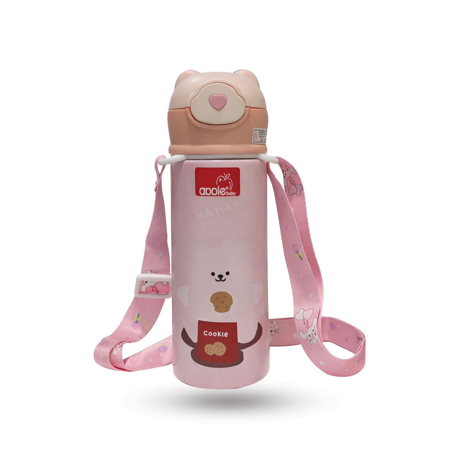 Insulated Steel Sipper 400ml Pink