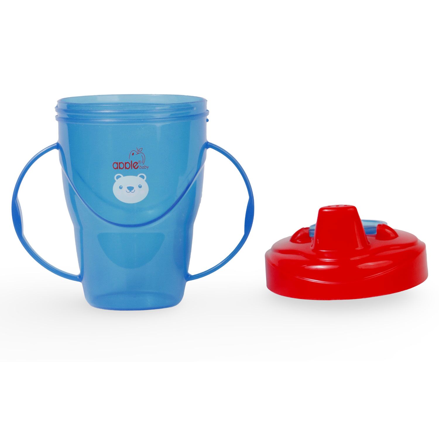 BPA-Free Polypropylene Hard Spout Baby Sipper 150ML Blue 2